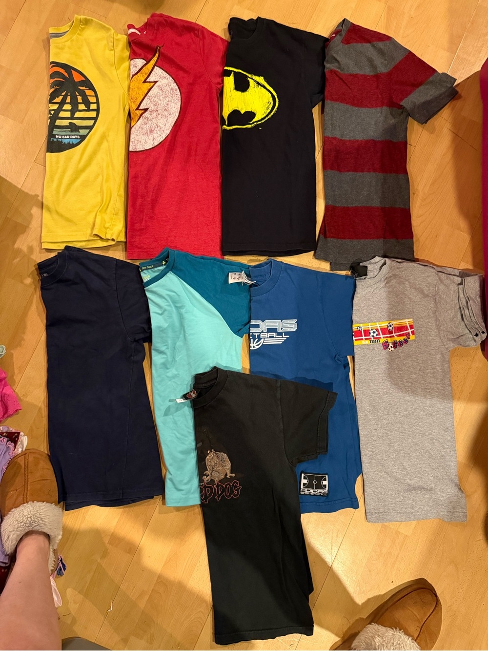Assorted Kids Graphic Tees - boys size 10/12